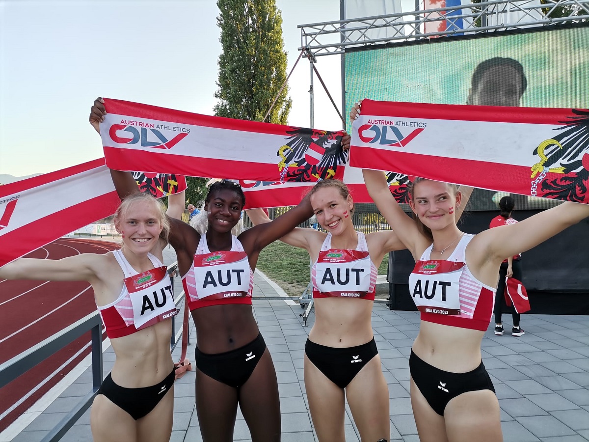 Staffel-Silber für Rhomberg bei U18 Balkan Meisterschaft