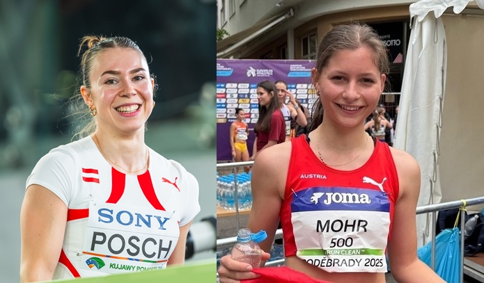 Isabel Posch und Theresia Emma Mohr im ÖLV Kader aufgestuft