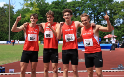 Sieg in Regensburg für die 4×400-m-Staffel mit Michael Gantner – Rang 16 im Europa-Ranking