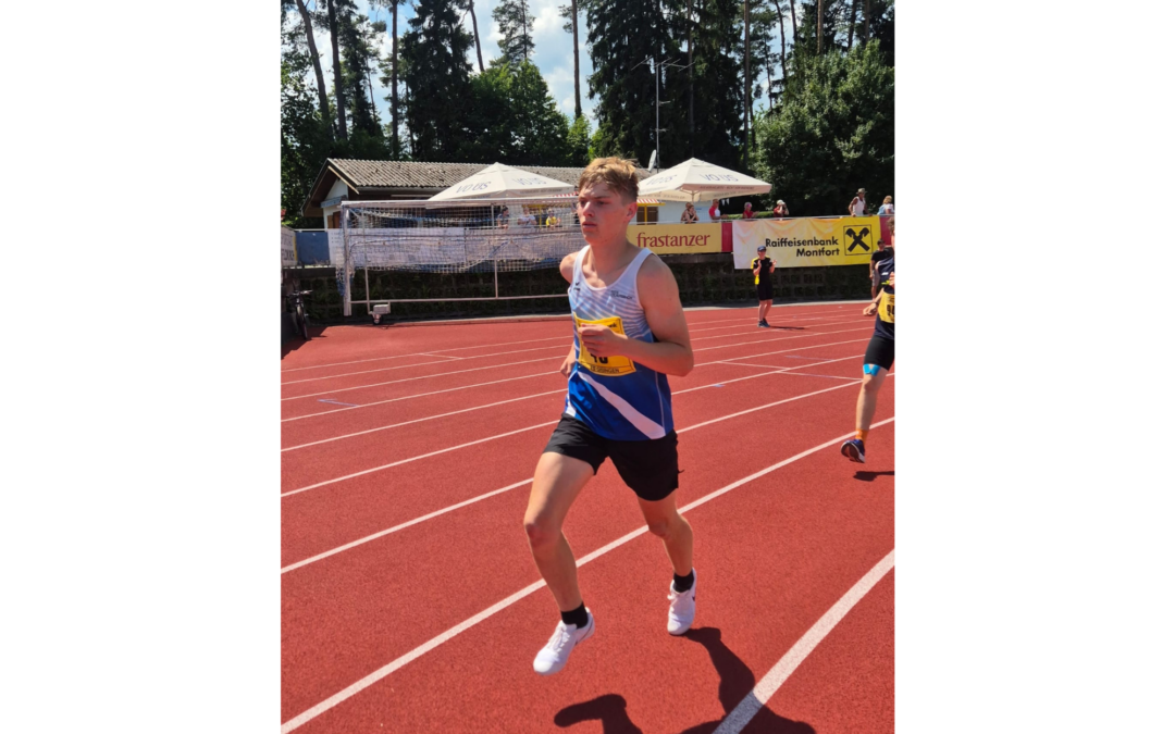 Julius Wirth (TS Lauterach) Österr. Meister in der U 16 Klasse im Siebenkampf