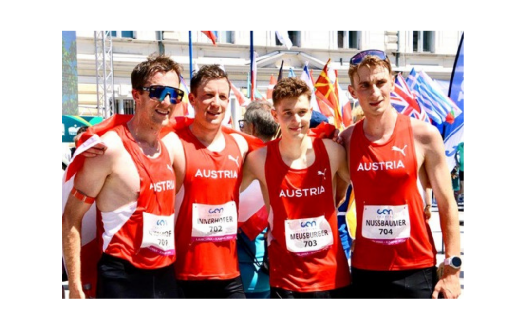 Maximilian Meusburger bei der Berglaufeuropameisterschaft auf Platz 21 und mit dem Team auf dem hervorragenden 5. Platz